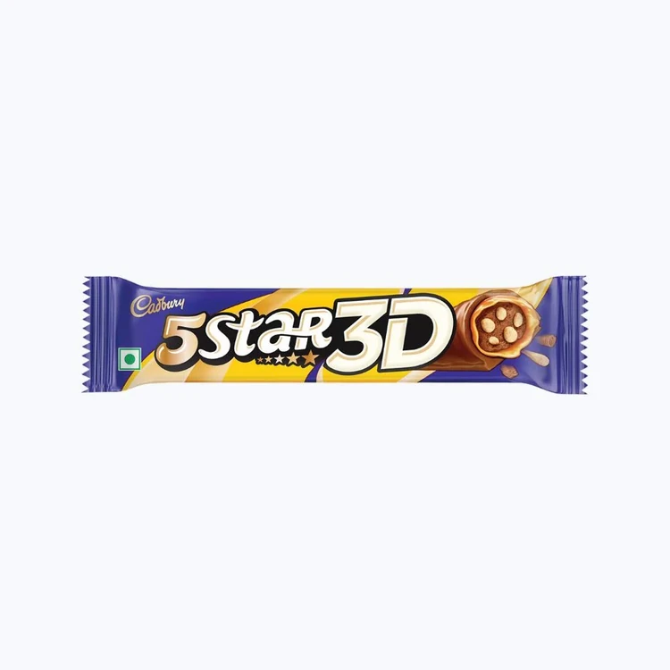 Cadbury 5 Star 3D Filled Bar