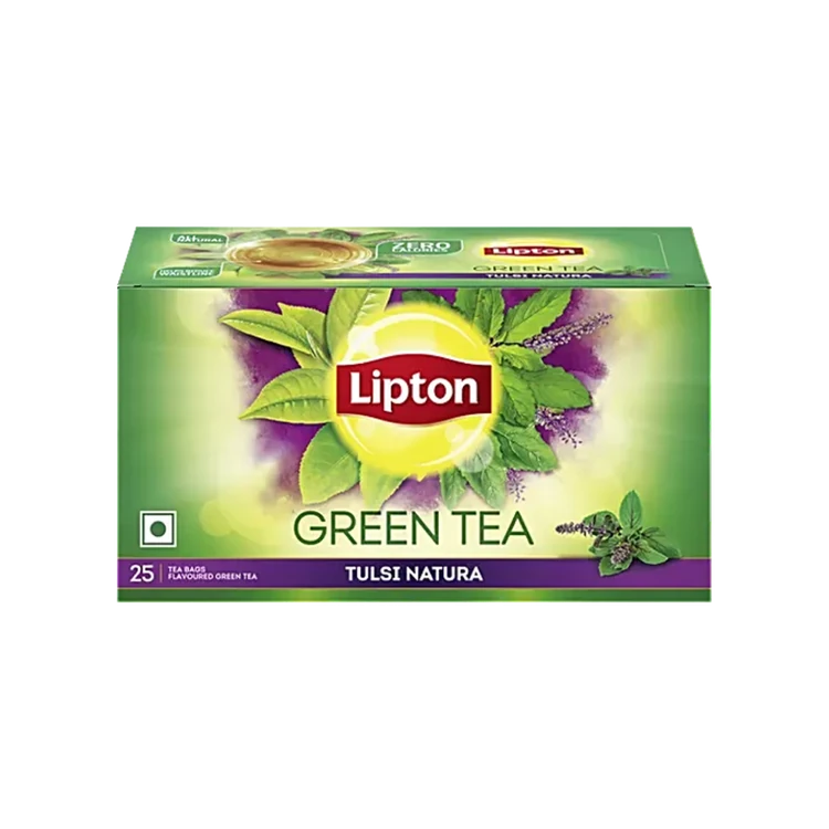 Lipton Tulsi Natura Green Tea Bags