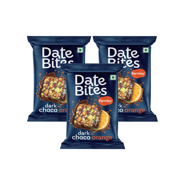 Farmley Dark Choco Orange Date Bites Dessert
