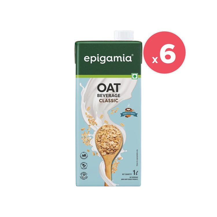 epigamia Oat Beverage (Classic) - Pack of 6