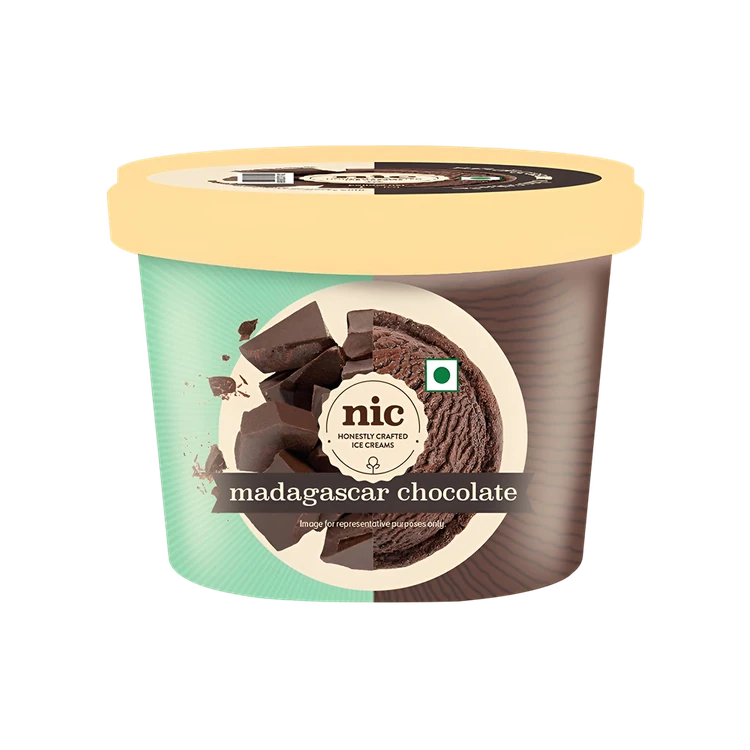 NIC Madagascar Chocolate Ice Cream Cup
