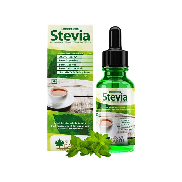 Bliss of Earth Stevia Liquid Drops Sugar Free Sweetener