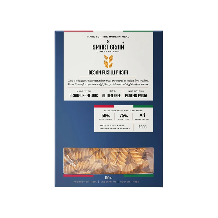 SMART GRAIN Besan Fusilli Pasta
