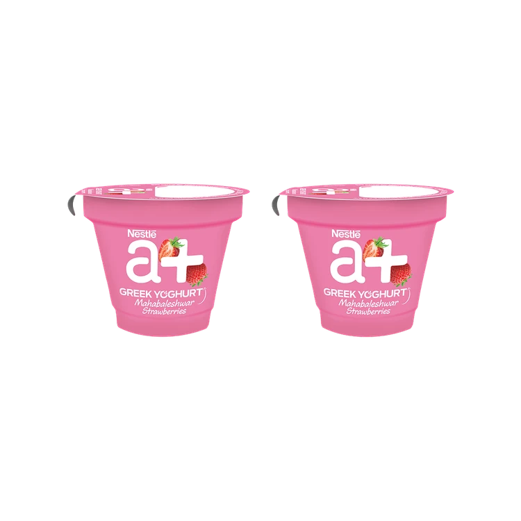 Nestle a+ Strawberry Yogurt - Pack of 2