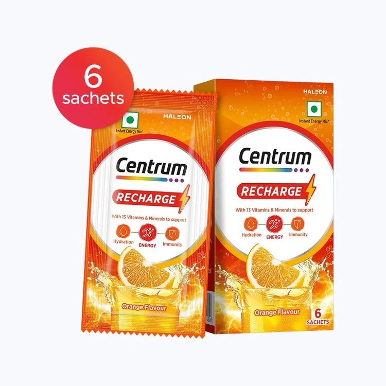 Centrum Recharge Multivitamin Powder Energy Drink Mix