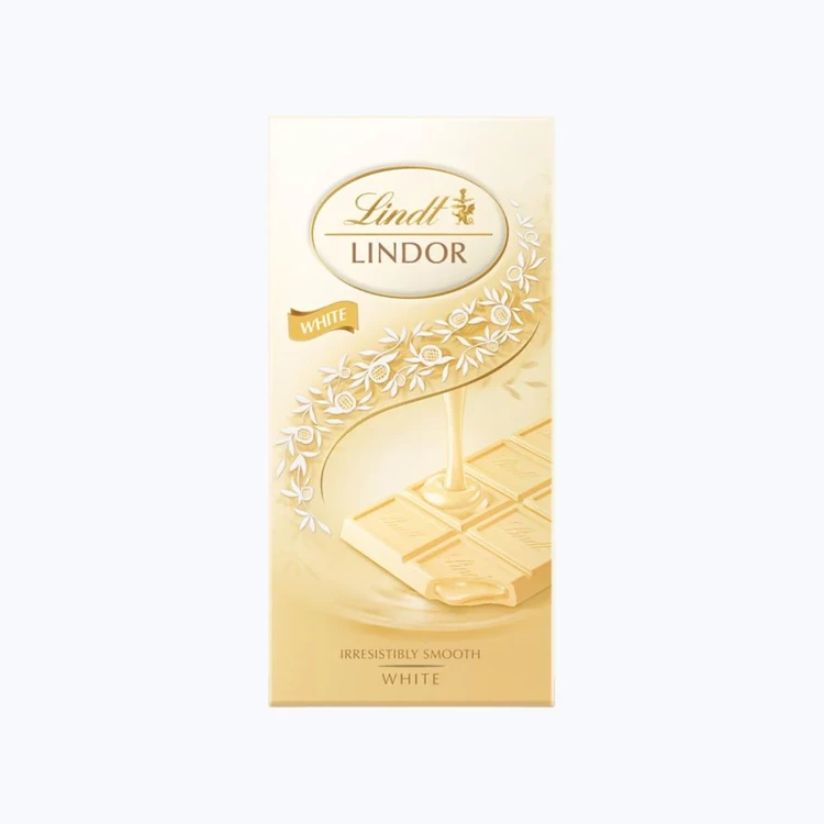 Lindt Lindor White Chocolate Bar