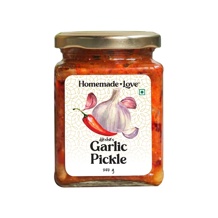 Homemade Love Garlic Pickle