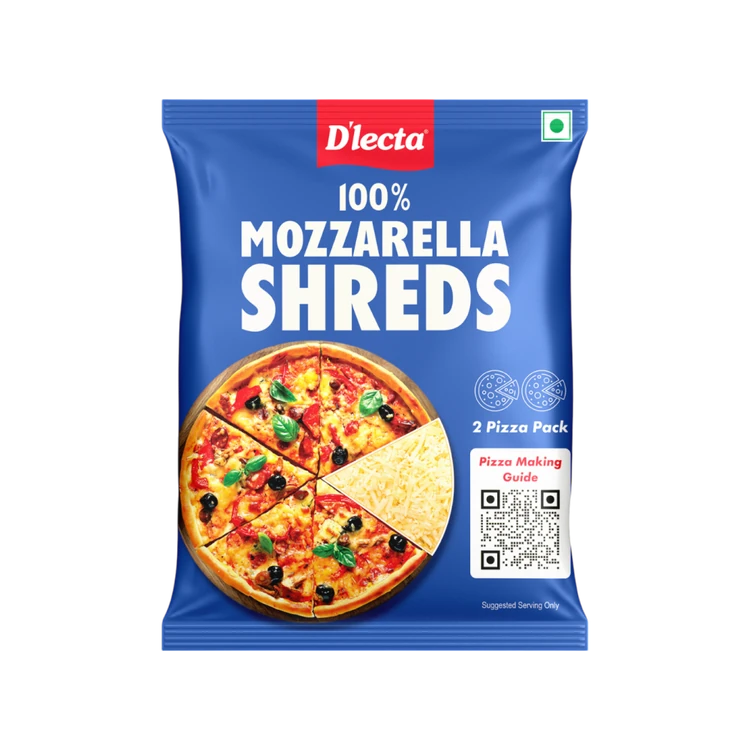 D'lecta Shredded Mozzarella Cheese