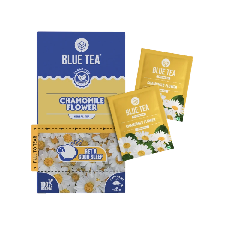 Blue Tea Chamomile Flower Herbal Tea