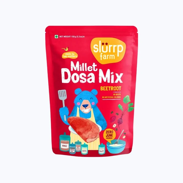 Slurrp Farm Beetroot Dosa Mix Baby Cereal