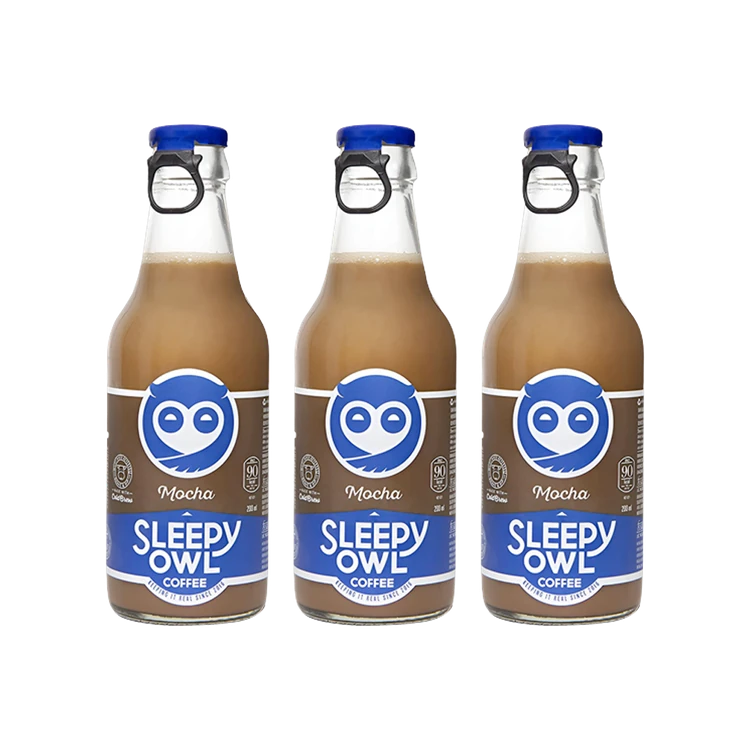 Sleepy Owl Mocha Cold Coffee - Pack of 3
