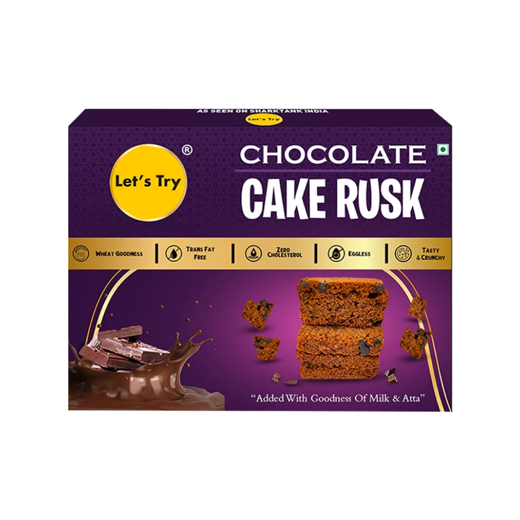 Let's Try Chocolate Cake Rusk