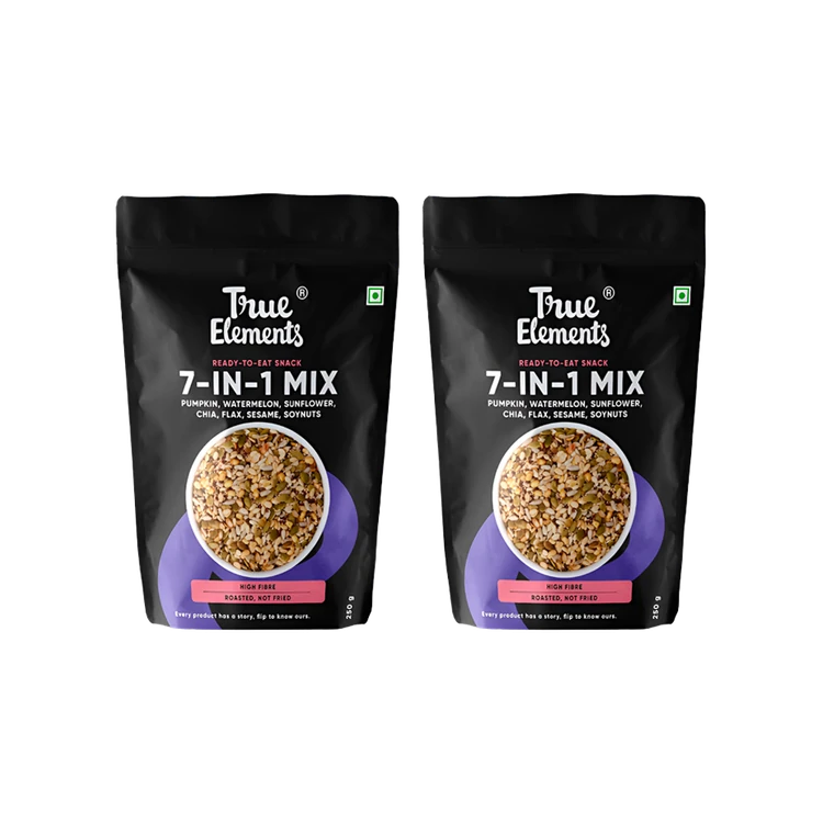 True Elements 7 in 1 Roasted Seeds Mix - Pack of 2