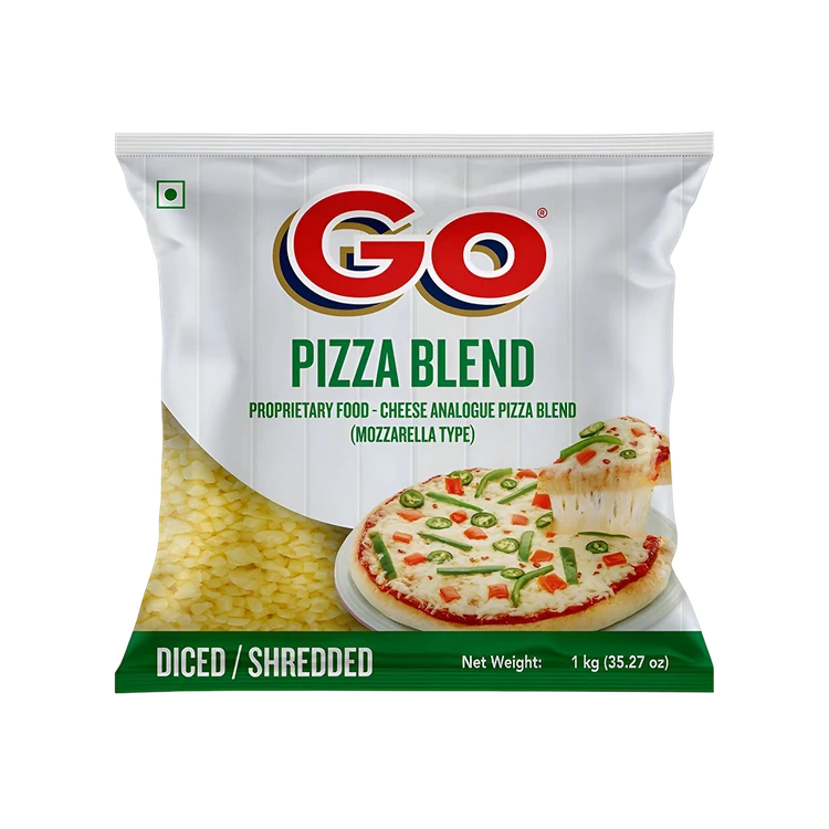 Go Pizza Blend Diced Cheese