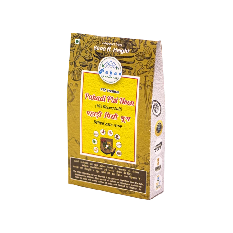 PAHAD KI SANJEEVNI Pahadi Pisi Noon - Mix Flavour Salt (Uppu)