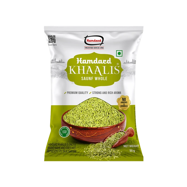 Hamdard Khaalis Saunf Seeds (Sompu)