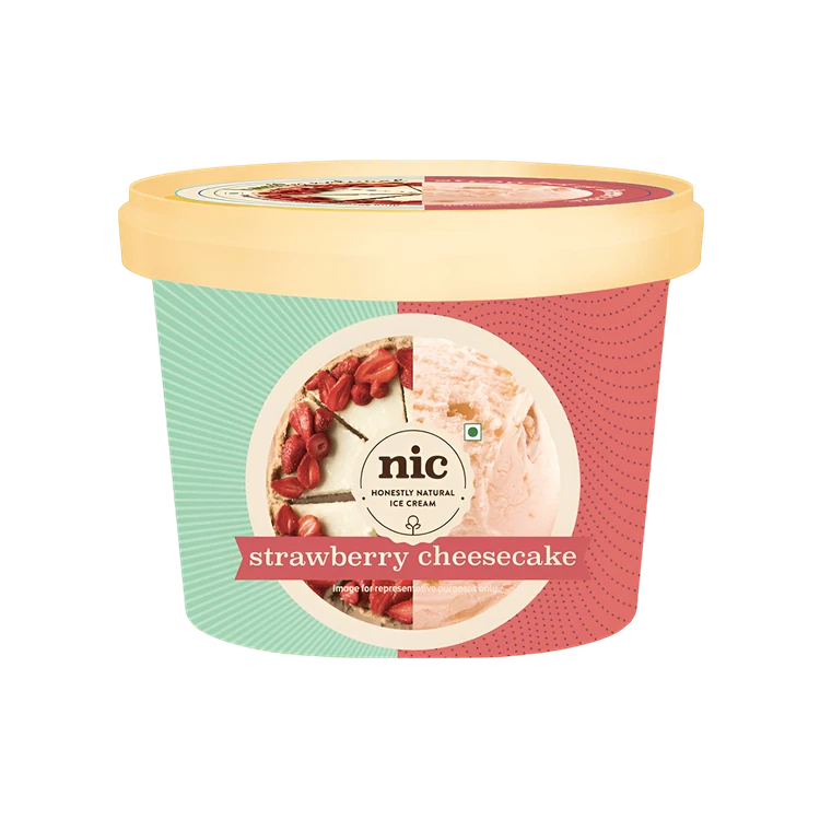 NIC Strawberry Cheesecake Ice Cream Cup