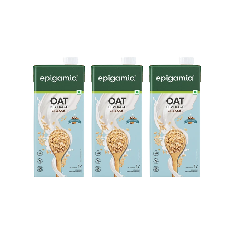 epigamia Oat Beverage (Classic) - Pack of 3