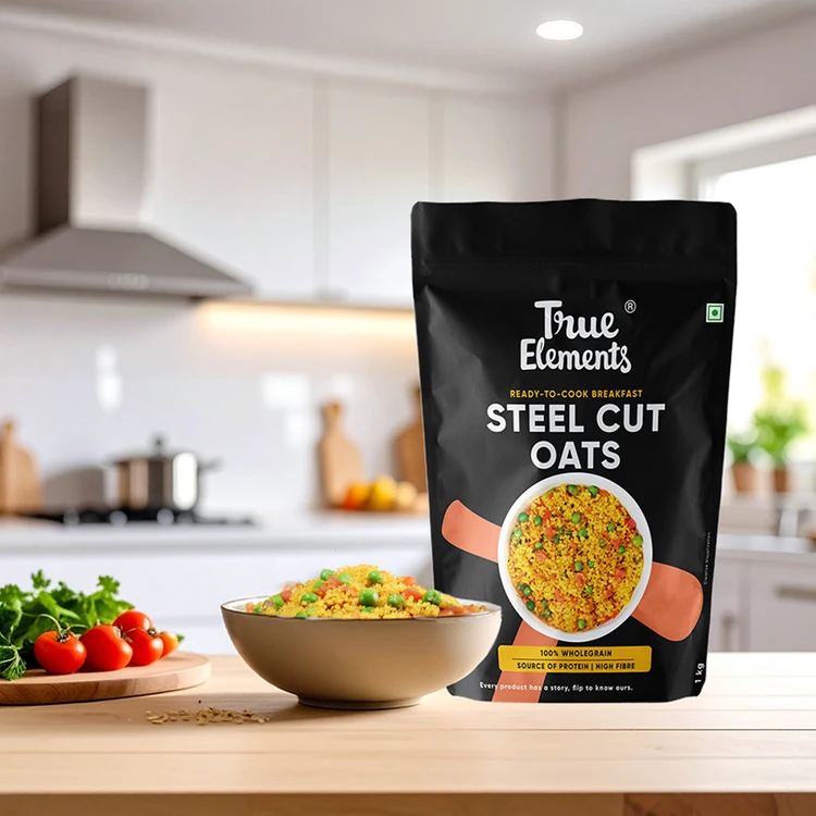 True Elements Wholegrain Steel Cut Oats