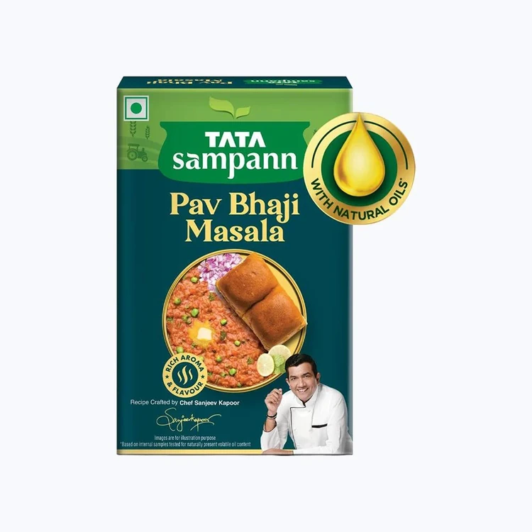 Tata Sampann Pav Bhaji Masala with Natural Oils