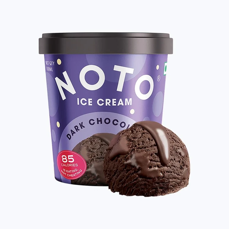 Noto Dark Chocolate Ice Cream Cup