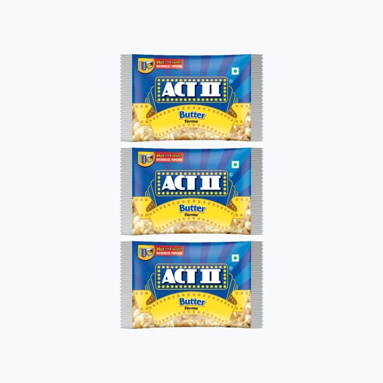 Act II Butter Popcorn - Microwave - Pack of 3