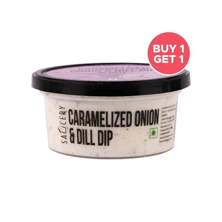 Saucery Caramalized Onion & Dill Dip - Buy 1 Get 1 Free