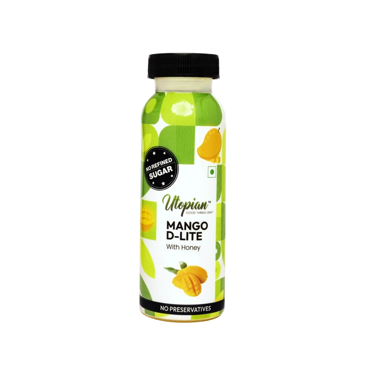 Utopian Mango D-Lite Juice With Honey