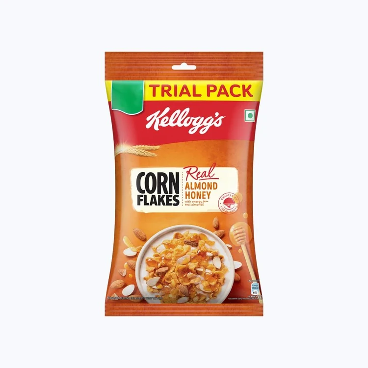 Kellogg's Real Almond Honey Corn Flakes