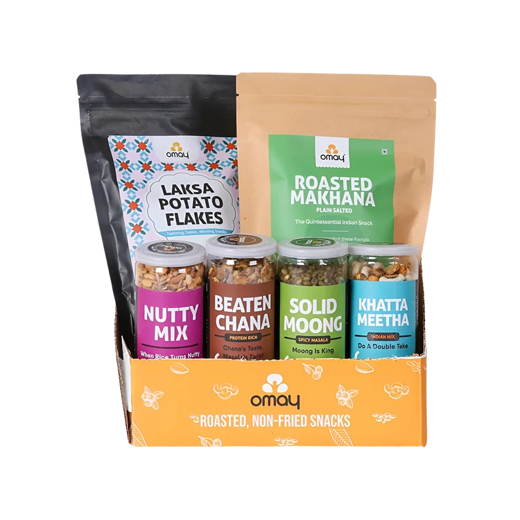 Omay Foods Desi Snacks Gift Pack