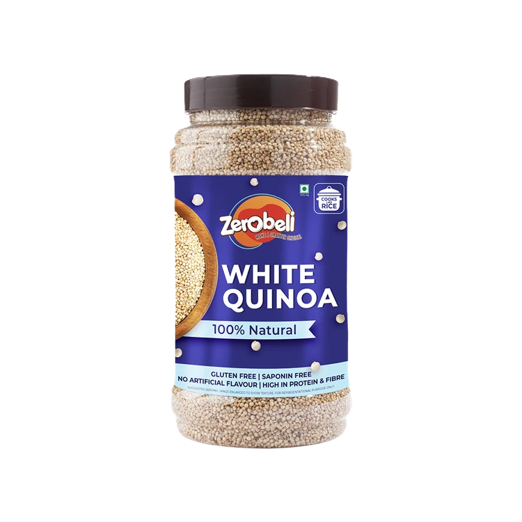 Zerobeli Gluten-Free White Quinoa Seeds