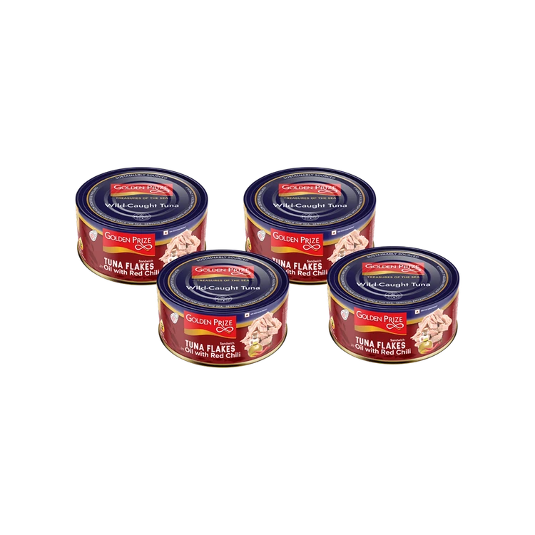 Golden Prize Tuna Flakes in Oil with Red Chil