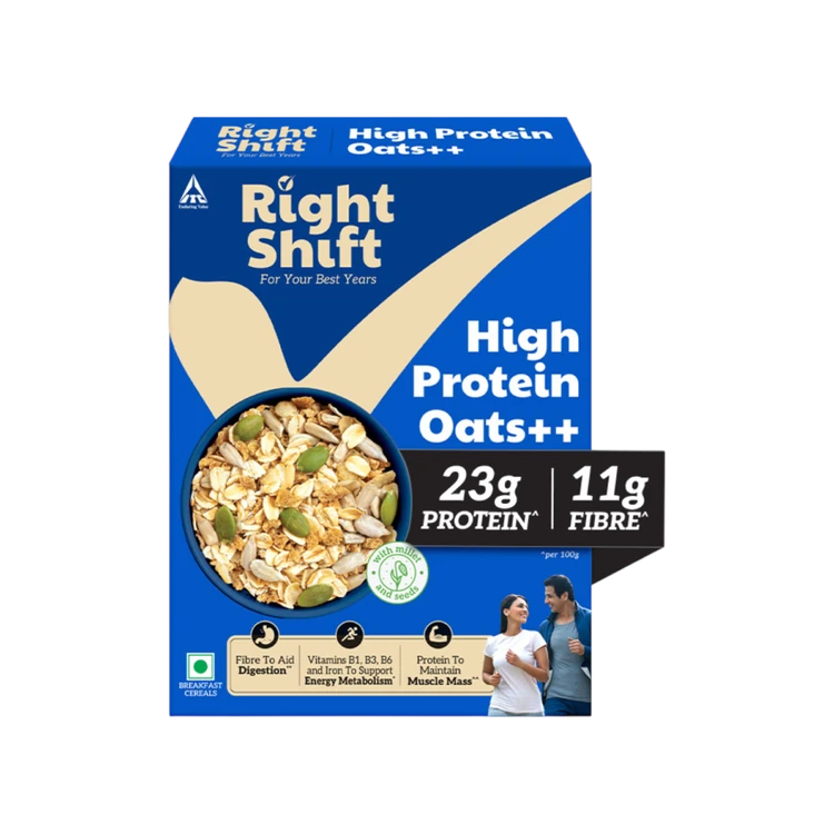 Right Shift 23 g Protein Oats with Millets and Seeds