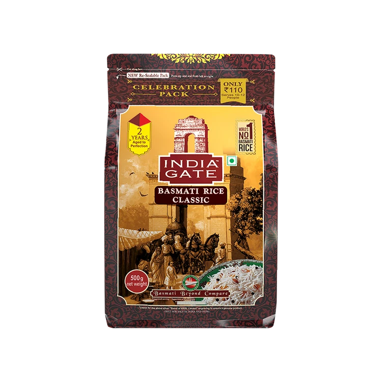 India Gate Classic Basmati Rice (Extra Long Grain) (Basmati Akki)