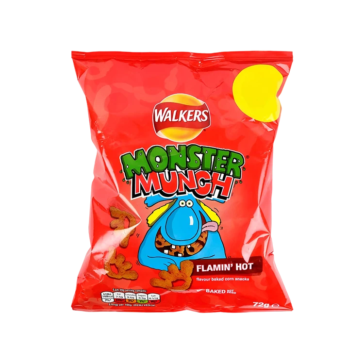 Walkers Flamin Hot Baked Corn Puffs