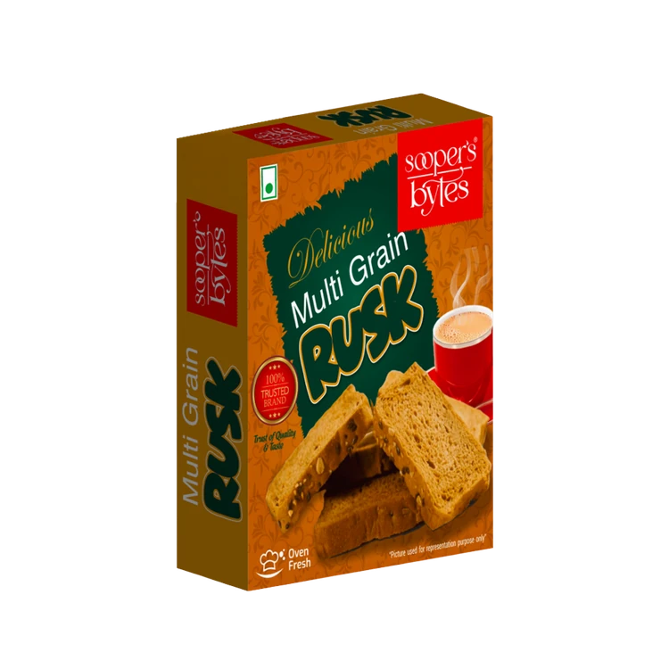 Sooper's Bytes Multigrain Rusk