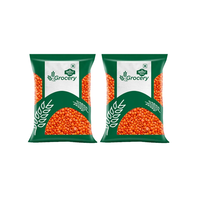 Whole Farm Grocery Malka Masoor - Pack of 2 (Malka Masoor Bele)