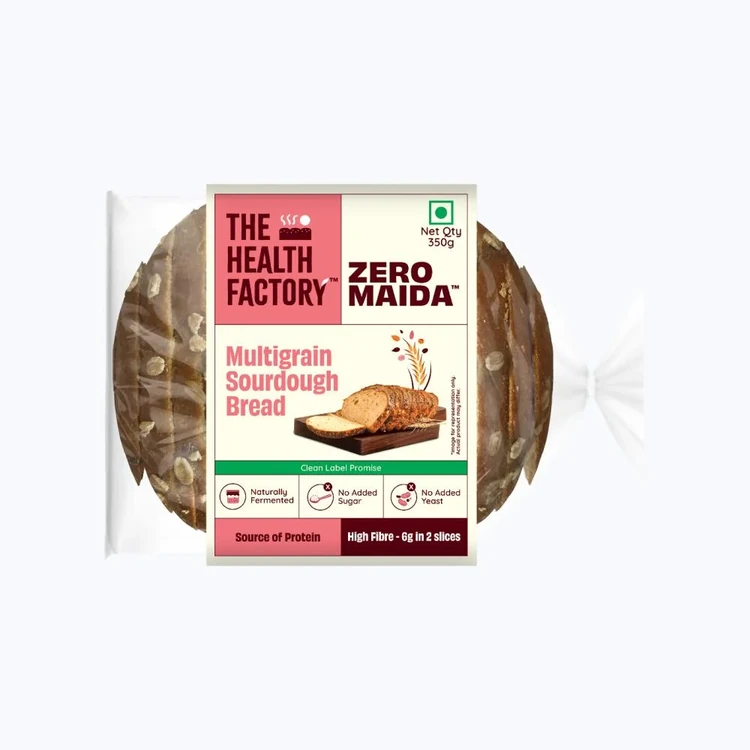 The Health Factory Zero Maida Multigrain Sourdough