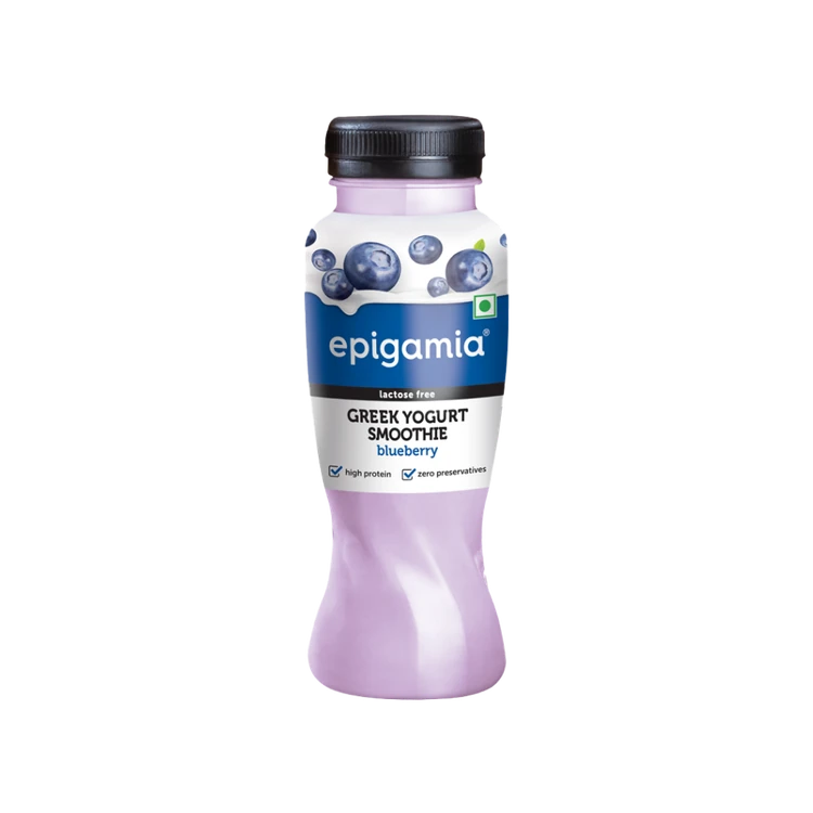 epigamia Blueberry Greek Yogurt Drink