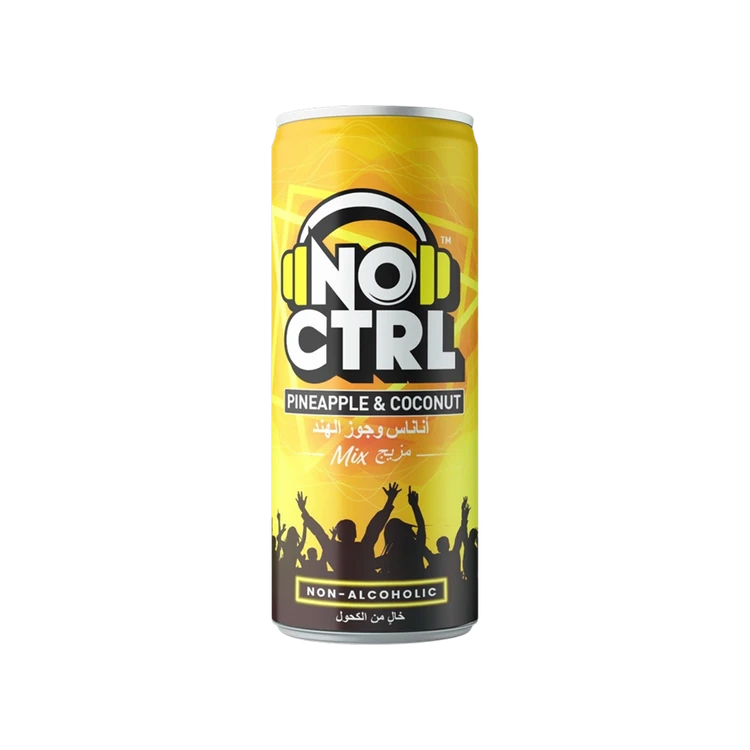 NO CTRL Pineapple & Coconut Soft Drink