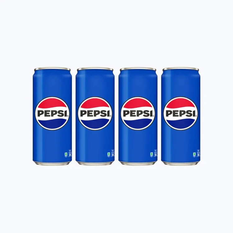 Pepsi Cola Soft Drink - Pack of 4
