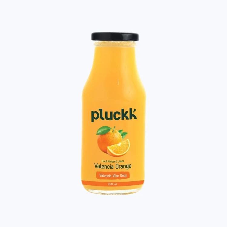 Pluckk Valencia Orange Cold Pressed Juice by Pluckk (Kithale Hannu Rasa)