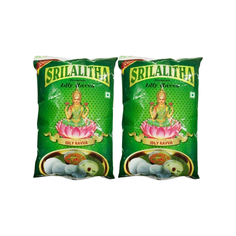 Sri Lalitha Premium Idli Rava - Pack of 2 (Rave)