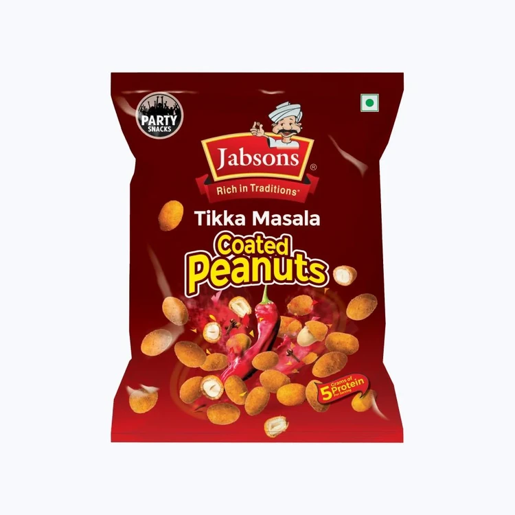 Jabsons Tikka Masala Coated Peanuts