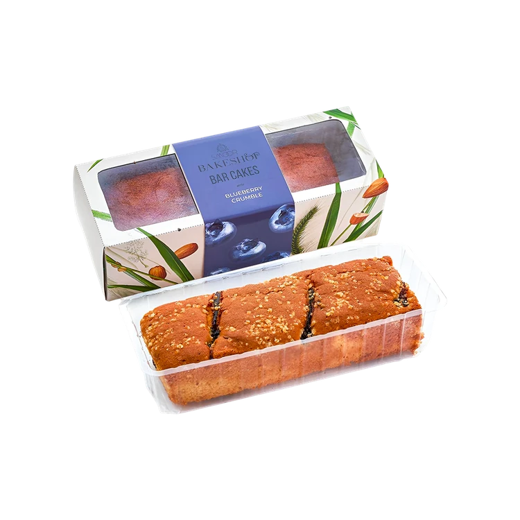 Smoor Bakeshop Bluberry Crumble Bar Cake (Contains Egg)