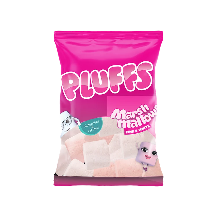 Pluffs Marshmallow (Pink & White)