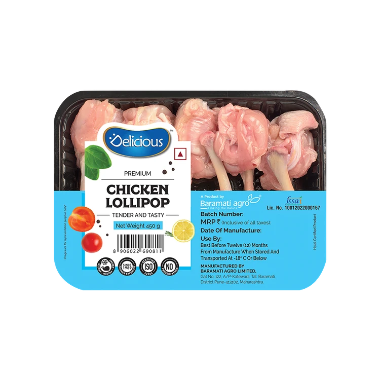 Elicious Frozen Chicken Lollipop