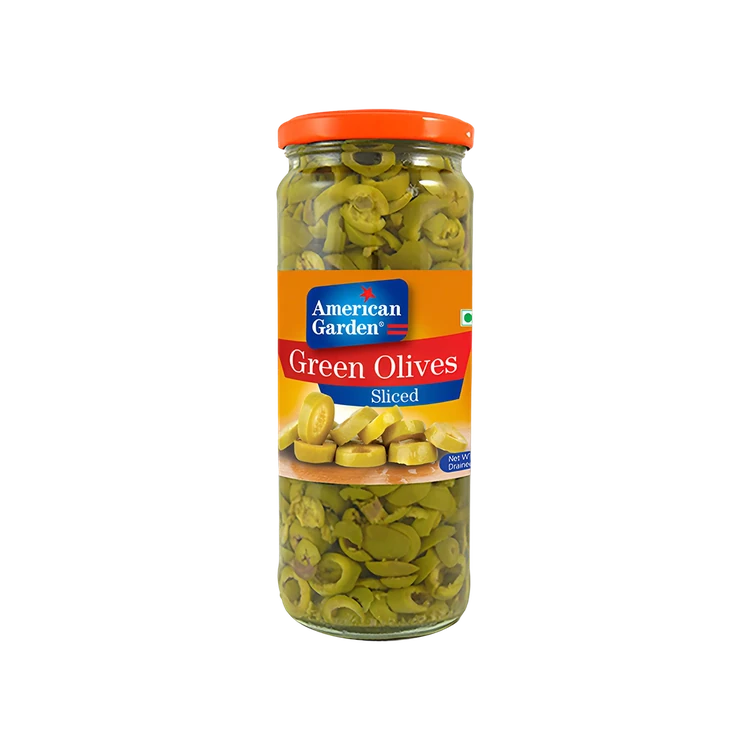 American Garden Green Sliced Olives