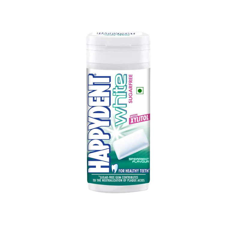 Happydent White Spearmint Sugar Free Chewing Gum