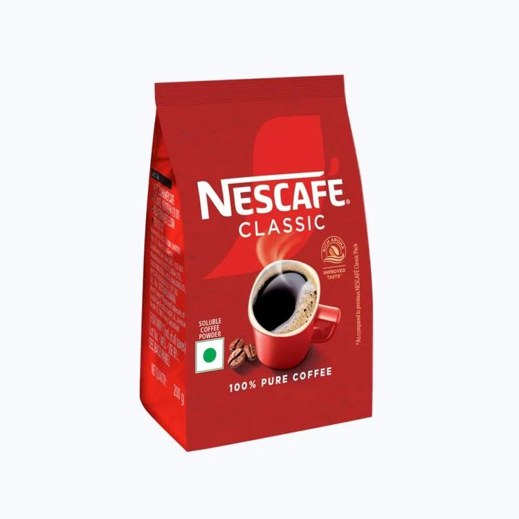 Nescafe Classic - 100% Pure Instant Coffee Powder - 200 g